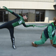 Illustration for article titled Green Lantern cosplay that looks cooler than the movie costume